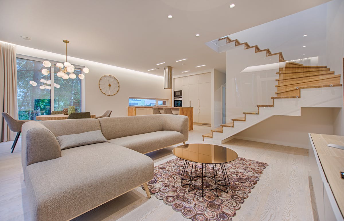 Completed home renovation project